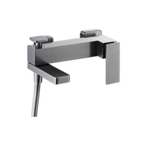Monomando Bañera Pisa Black Gun Metal (Imex)