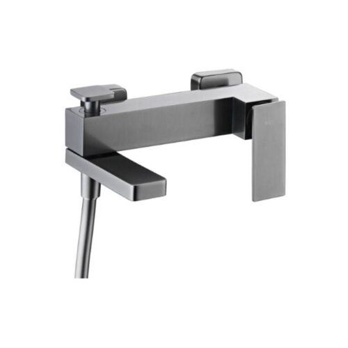 Monomando Bañera Pisa Black Gun Metal (Imex)