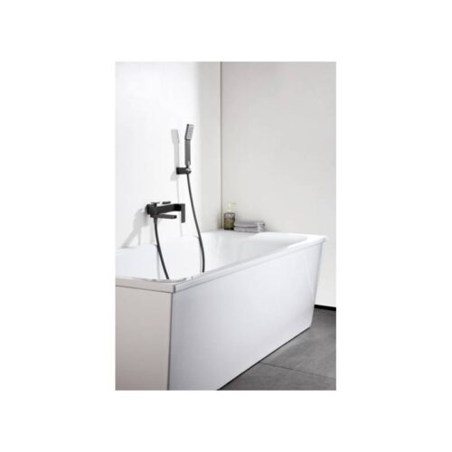 Monomando Bañera Pisa Black Gun Metal (Imex)