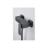 Monomando Ducha Pisa Black Gun Metal (Imex)