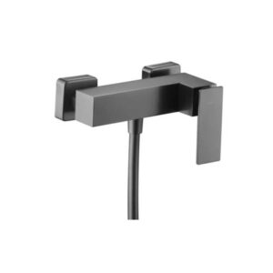 Monomando Ducha Pisa Black Gun Metal (Imex)
