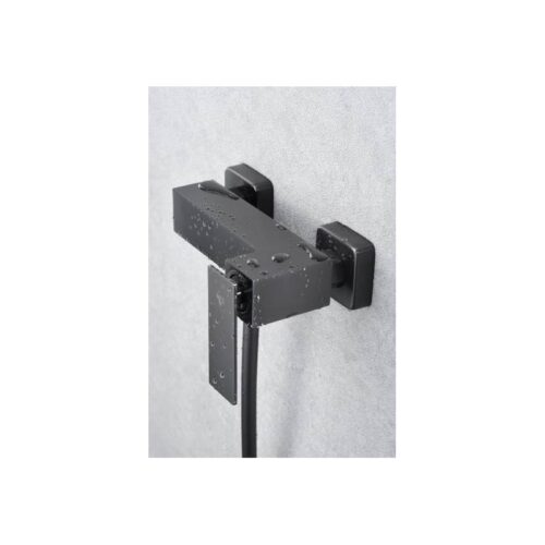 Monomando Ducha Pisa Black Gun Metal (Imex)