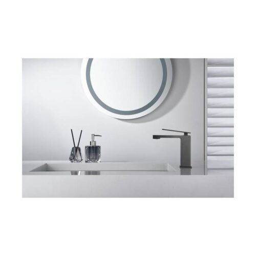 Monomando Lavabo Pisa Black Gun Metal (Imex)