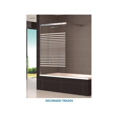 Mampara Avila 100 Negro ( Decorban )