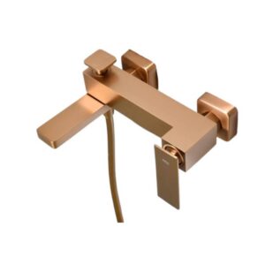 Monomando Bañera Pisa Oro Rosa (Imex)