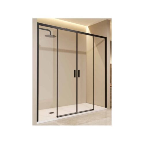 Mampara Easy 200 Negro ( Bathroom Screens )