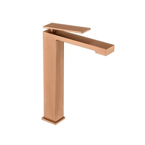 Monomando Lavabo Alto Pisa Oro Rosa (Imex)