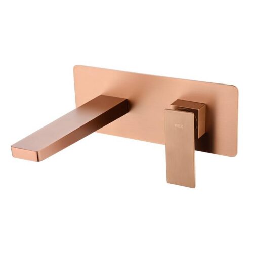 Monomando Lavabo Empotrar Pisa Oro Rosa (Imex)