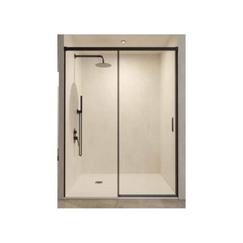 Mampara Stylo 100 Negro Mate ( Bathroom Screens )