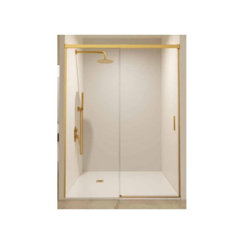 Mampara Stylo 100 Oro Cepillado ( Bathroom Screens )