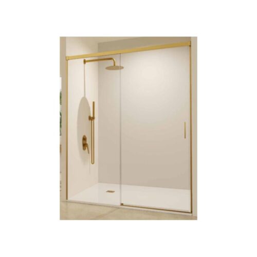 Mampara Stylo 100 Oro Cepillado ( Bathroom Screens )