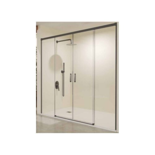 Mampara Stylo 200 Black Gun Metal ( Bathroom Screens )