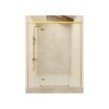 Mampara Stylo 200 Oro Cepillado ( Bathroom Screens )