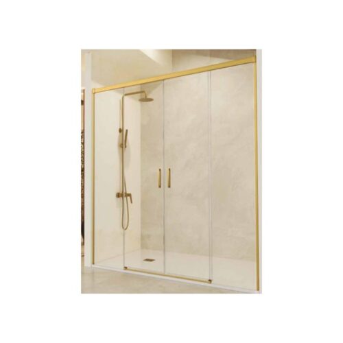 Mampara Stylo 200 Oro Cepillado ( Bathroom Screens )