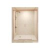 Mampara Stylo 200 Oro Rosa Cepillado ( Bathroom Screens )