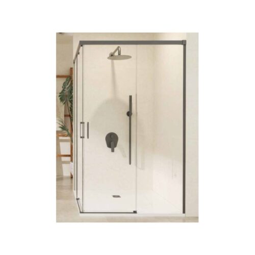 Mampara Stylo 300 Black Gun Metal ( Bathroom Screens )