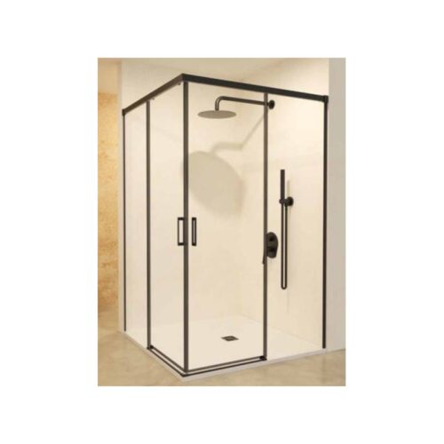 Mampara Stylo 300 Negro ( Bathroom Screens )