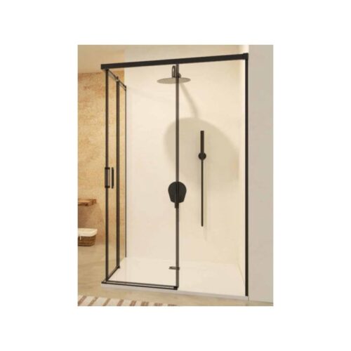 Mampara Stylo 300 Negro ( Bathroom Screens )