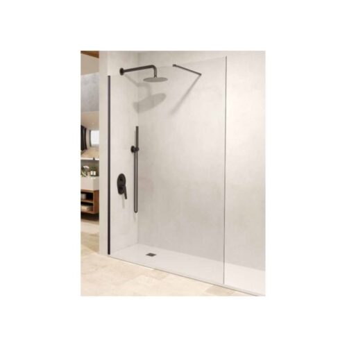 Panel Fijo Screen Negro 6 (Bathroom Screens)
