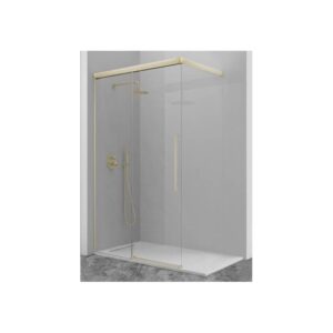 Mampara Pavía 500 Oro Cepillado (Kassandra)