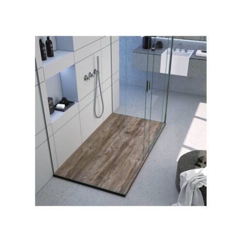 Plato Ducha Resina Baobab 3D