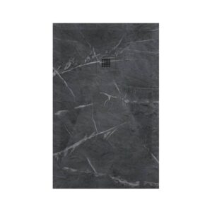 Plato Ducha Resina Marquina 3D