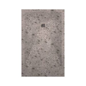Plato Ducha Resina Terrazo Beige 3D