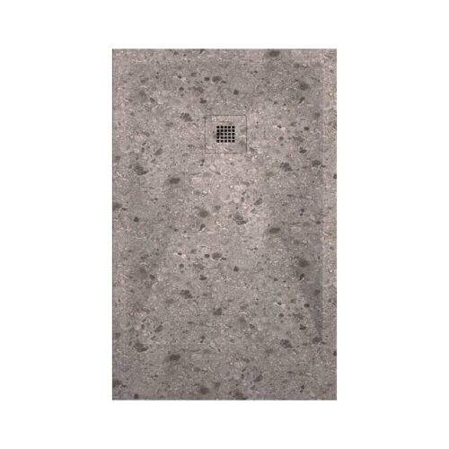 Plato Ducha Resina Terrazo Beige 3D