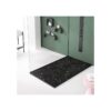 Plato Ducha Resina Terrazo Negro 3D