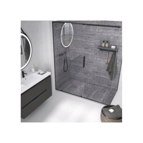Plato Ducha Resina Cemento 02 3D
