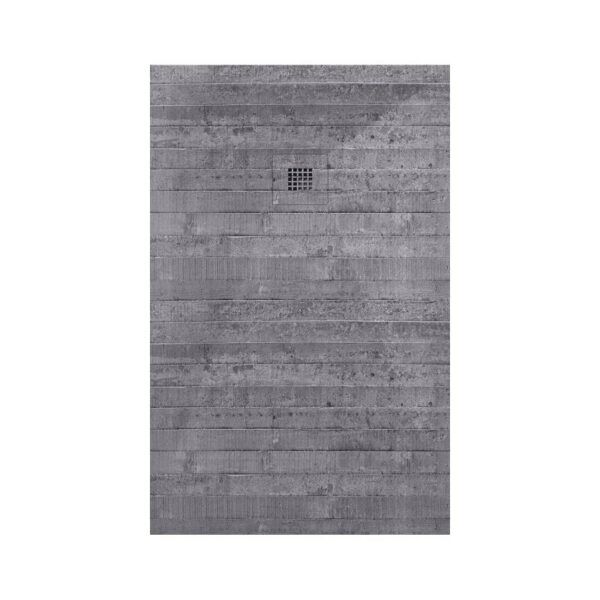 Plato Ducha Resina Cemento 02 3D