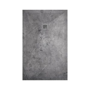 Plato Ducha Resina Cemento 06 3D