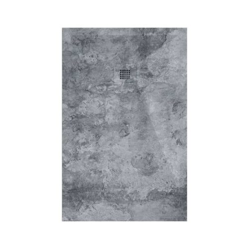 Plato Ducha Resina Cemento 07 3D