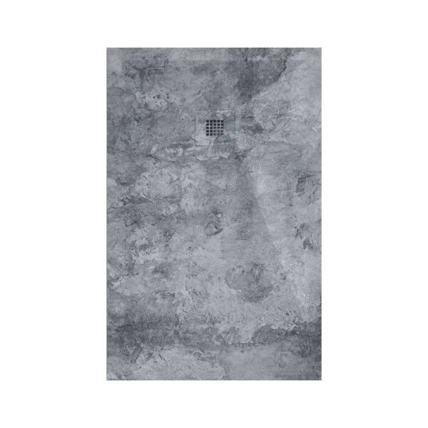 Plato Ducha Resina Cemento 07 3D