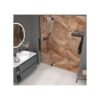 Plato Ducha Resina Emperador Claro 3D