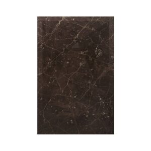 Plato Ducha Resina Oasis Marrón Oscuro 3D