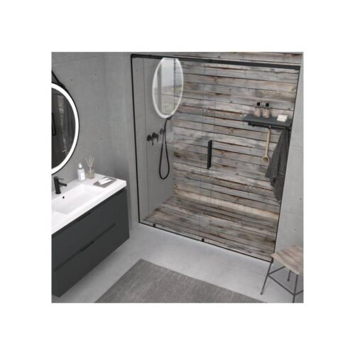 Plato Ducha Resina Rustico 3D