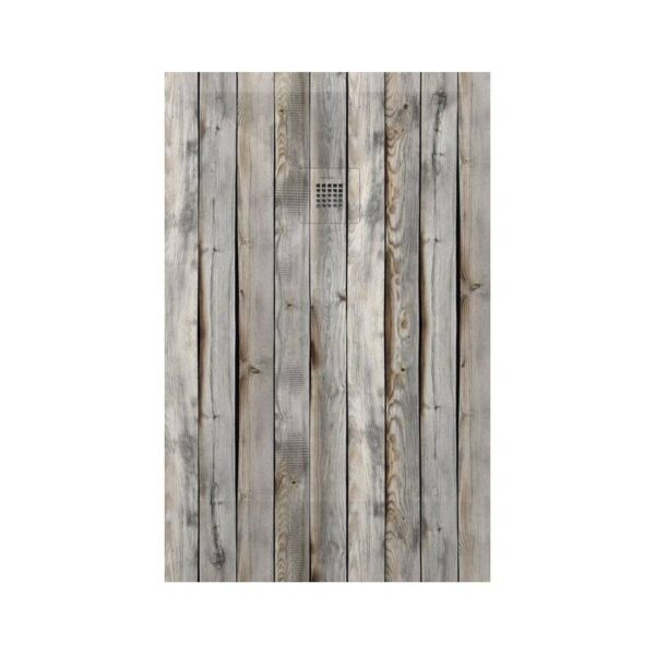 Plato Ducha Resina Rustico 3D
