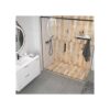 Plato Ducha Resina Rustico Natural 3D